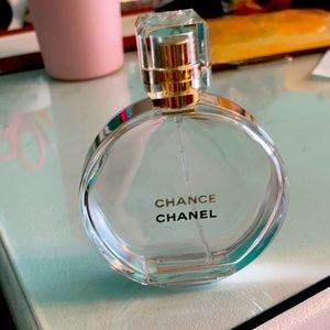 Empty CHANNEL bottle w/cap